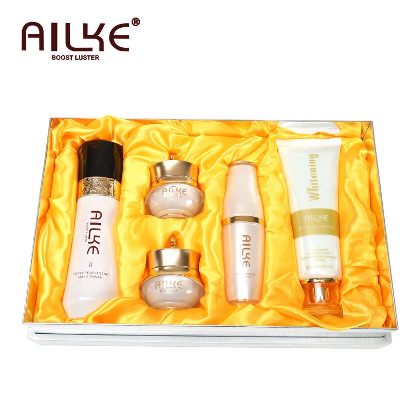 AILKE Éclat Suprême – Coffret Soin Visage 5-en-1