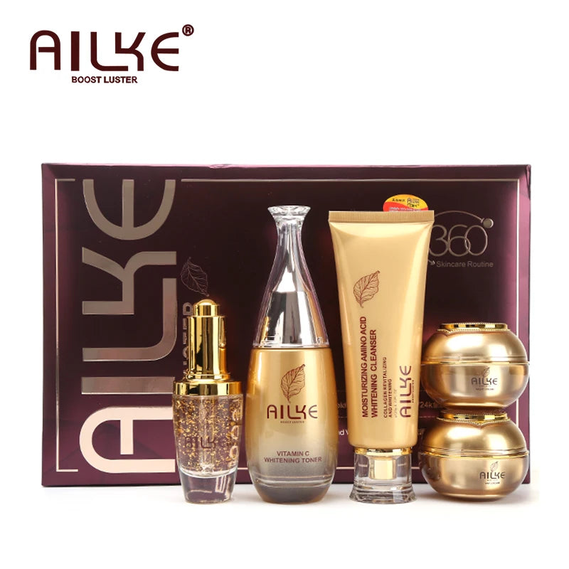 AILKE – Lumière Éternelle | Coffret Soin Visage Éclat & Jeunesse